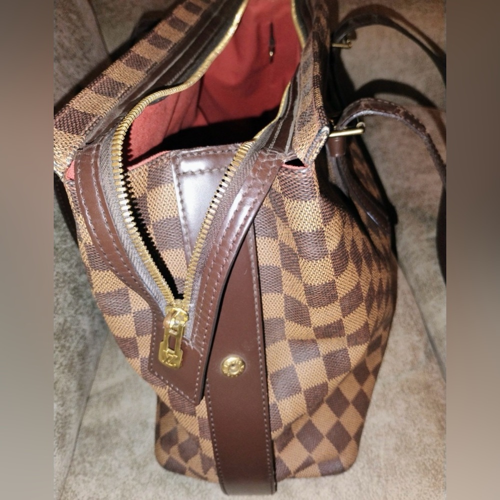 Louis Vuitton Damier Ebene Chelsea Tote Bag TH0023 Authenticated 🤎 - Picture 6 of 12